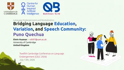 Speaker | Bridging Language Education, Variation, and Speech Community: Puno Quechua featured image
