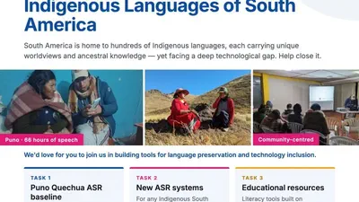 Speech Recognition for Indigenous Languages: The SIMBig 2026 Shared Task featured image
